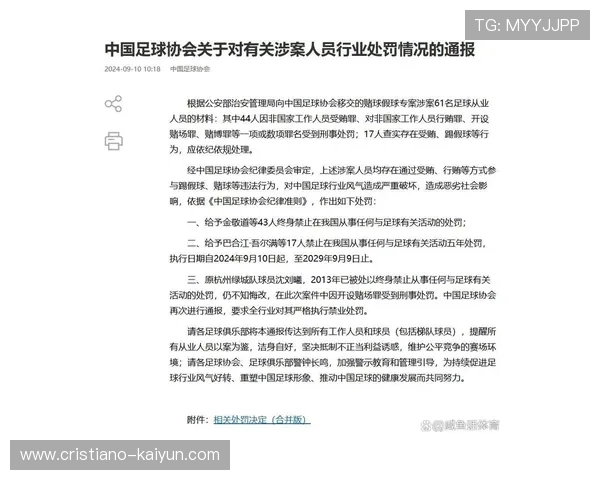 中国足球反腐新进展：全面调查涉案人员 严厉打击腐败现象